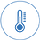 icon All rubber construction for hot (180°) or cold water use
