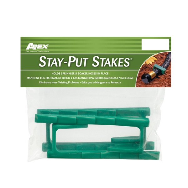 Garden Hose Stakes & Soaker Hose Holder Apex Hose