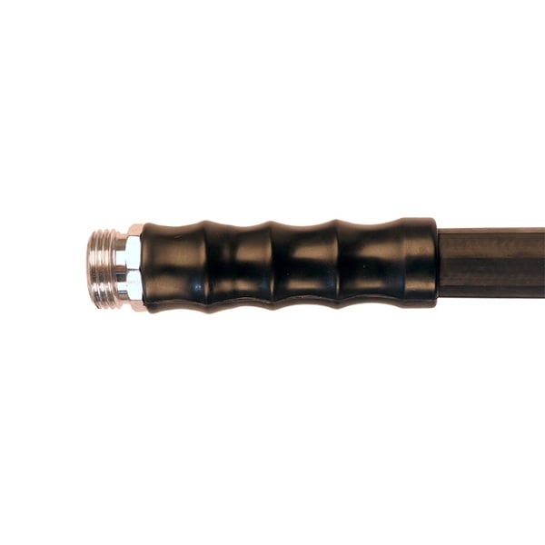 Apex Pro All Rubber Industrial Duty black hose male coupling