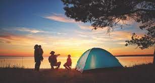summertime camping