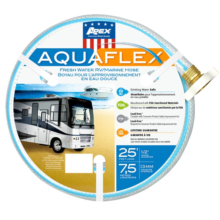 Aquaflex RV/ Marine Hose in Package