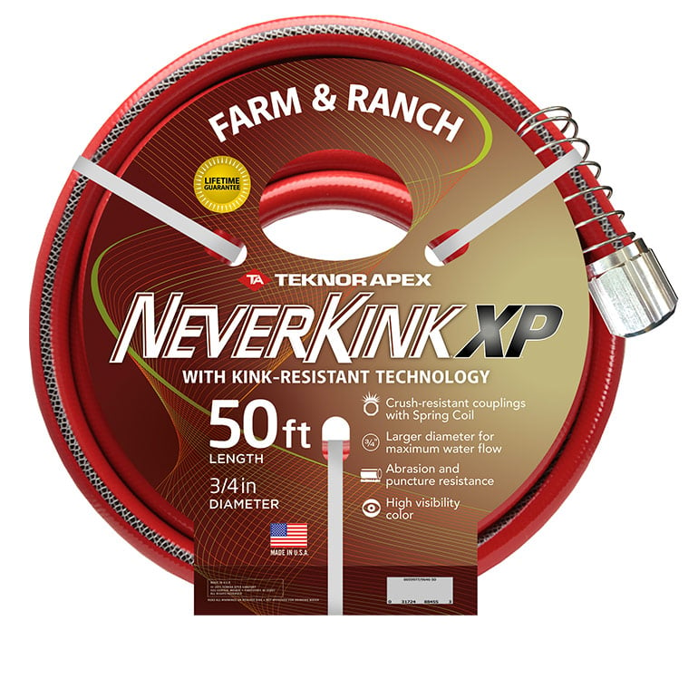Neverkink-XP-Farm-&-Ranch hose in Package